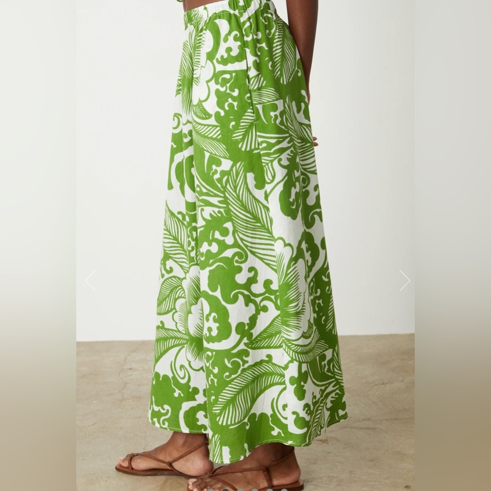 Velvet Graham And Spencer Juliana Printed Maxi Skirt
